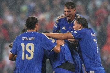 Italia goleó por 4-1 de visita a Turquía