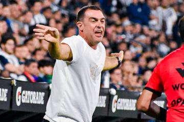 Guede: “Es un problema de resultados, pero tenemos que seguir”