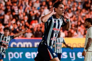 ¡Apareció Girotti! El argentino marcó el empate parcial de Alianza Lima