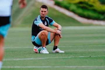 Scaloni sobre su futuro: "No hay novedades, me reuniré con el presidente"