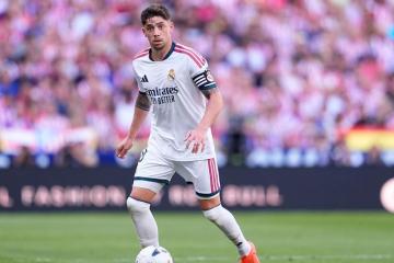 Real Madrid confirmó esguince de Valverde