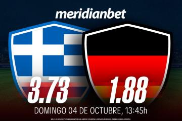 Grecia vs Alemania: ¡Gana un Volkswagen Nivus 0 km con Meridianbet y Kashio!