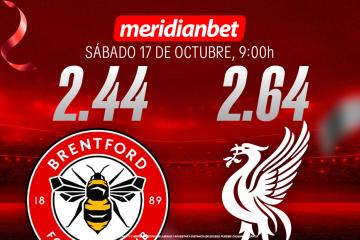 Brentford vs Liverpool: ¡Gana un Volkswagen Nivus 0 km con Meridianbet y Kashio!