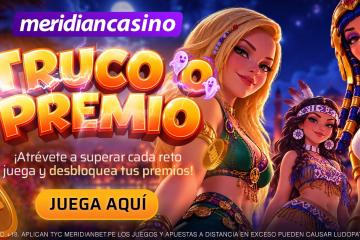 Truco o Premio llega a Meridian Casino con 8 retos de Halloween y S/2,000 en efectivo