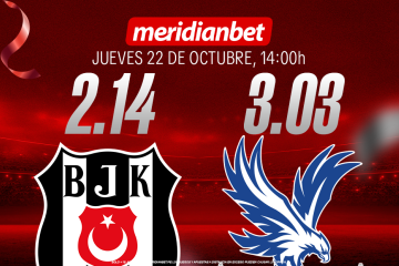Besiktas vs Crystal Palace: ¡Gana un Volkswagen Nivus 0 km con Meridianbet y Kashio!