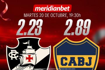 Vasco da Gama vs Boca: ¡Gana un Volkswagen Nivus 0 km con Meridianbet y Kashio!