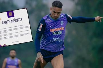 ¡Baja obligada! Guerrero sufrió desgarro parcial y quedó descartado para choque ante Cusco FC