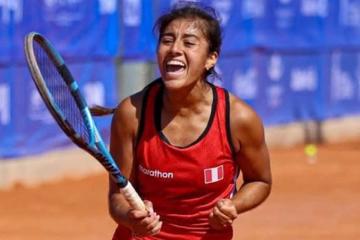 Dana Guzmán cayó ante Sloane Stephens, pero escalará 67 puestos en el ranking WTA