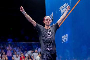 ¡Un título más! Diego Elías se quedó con el Abierto de Egipto de Squash