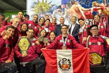 Muay thai peruano ganó 11 medallas y finalizó en el segundo puesto en el Panamericano