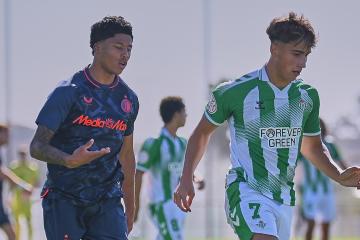 Sin Guzmán, Real Betis cayó 4-1 ante Feyenoord por la UEFA Youth League