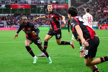 Bayer Leverkusen venció por 2-1 a Friburgo