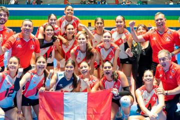 ¡En racha! Perú venció 3-1 a Venezuela en el Sudamericano de Vóley Sub 19