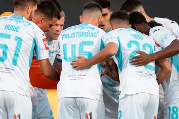 Barco fue suplente en el triunfo de Rijeka ante Rudes por la liga croata