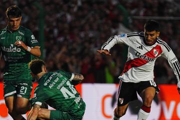 River Plate igualó 1-1 ante Sarmiento y sigue fuera de puestos de clasificación
