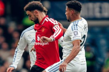 Manchester United igualó 1-1 de visita ante Leeds