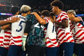 Estados Unidos goleó a México en amistoso