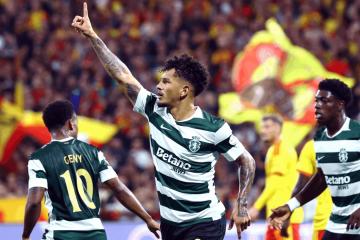(VIDEO) Sporting CP venció 2-0 a Lens y mantiene puntaje perfecto en Champions League