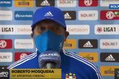 Mosquera: "Estoy orgulloso del momento que vive mi equipo. La defensa hizo un gran trabajo"