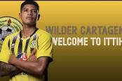 ¡Es oficial! Wilder Cartagena fue presentado en el Ittihad Kalba de Emiratos Árabes | VIDEO