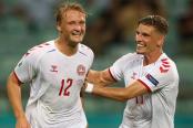 Dinamarca venció por 2-1 a República Checa y está en semis de Eurocopa