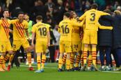 Xavi: "Cuesta mucho ganar 0-4 en el Bernabéu jugando tan bien"