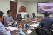 Se viene llevó a cabo reunión para la construcción del nuevo Estadio en Ayacucho