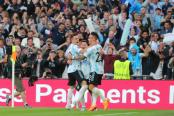 Argentina goleó a Italia y se quedó con la Finalissima
