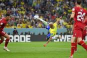 (FOTOS/VIDEO) Debutó con el pie derecho: Con doblete de Richarlison, Brasil venció a Serbia 