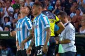 (VIDEO) Guerrero debutó en Racing y le anularon un tanto