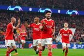 'Águilas' del Benfica vuelan a cuartos de final tras golear a Brujas 