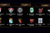 Conoce cómo quedaron los grupos de los peruanos en la Copa Libertadores