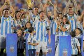 Lionel Messi, sobre los festejos: “No tengo palabras para explicar lo que siento”