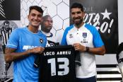 Botafogo rindió homenaje a Abreu antes de duelo con Vallejo