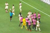 ¡Otra vez a las duchas! Valera fue expulsado ante Boys