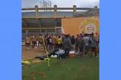 (VIDEO) Hinchas de A. Atlético irrumpieron práctica y reclamaron a jugadores por malos resultados
