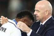 Infantino se solidarizó con Vinícius y explicó los pasos a seguir si se presenta un acto de racismo en pleno juego