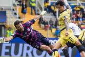 De cara al ascenso: Lapadula quedó enfocado en el Parma de Buffon