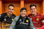 Cristian Báez contó cómo fue su experiencia bajo el mando de Maradona