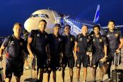 Grau hizo escala en Lima antes de viajar a Tarapoto