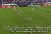 (VIDEO) Esto dijo el VAR en las dos polémicas del choque entre Alianza y Mineiro
