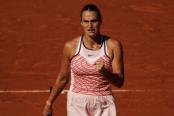 Sabalenka avanzó sin problemas en Roland Garros
