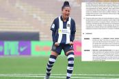 ¡Sandy Dorador quedó inhabilitada para jugar la final de la Liga Femenina!