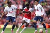 Arsenal y Tottenham empataron en derbi de Londres