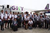 Selección peruana partió rumbo a Paraguay para el debut en Clasificatorias