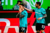 ¡Puntero e invicto! Bayer Leverkusen venció ahora de visita al Wolfsburgo