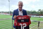 ¡Manos a la obra! Tite tuvo su primer día de trabajo al frente de Flamengo