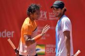Hermanos Huertas del Pino clasificaron a las semifinales de dobles en Mendoza