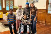 Cayetana Chirinos visitó La Casa Ronald y llevó alegría a niños y jóvenes