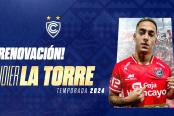 Cienciano anunció la renovación de Didier La Torre